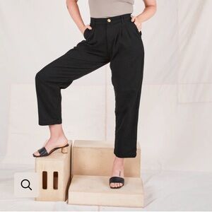 big bud press black heritage trousers
